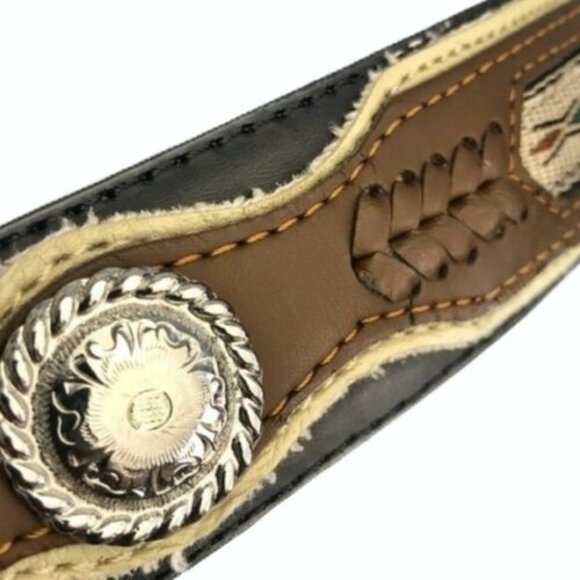 Hired Hand Women\'s Silver And Leather Belt main image 4